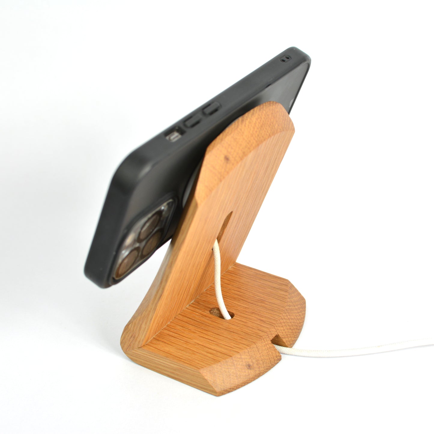 Wood MagSafe Charging Stand for iPhone
