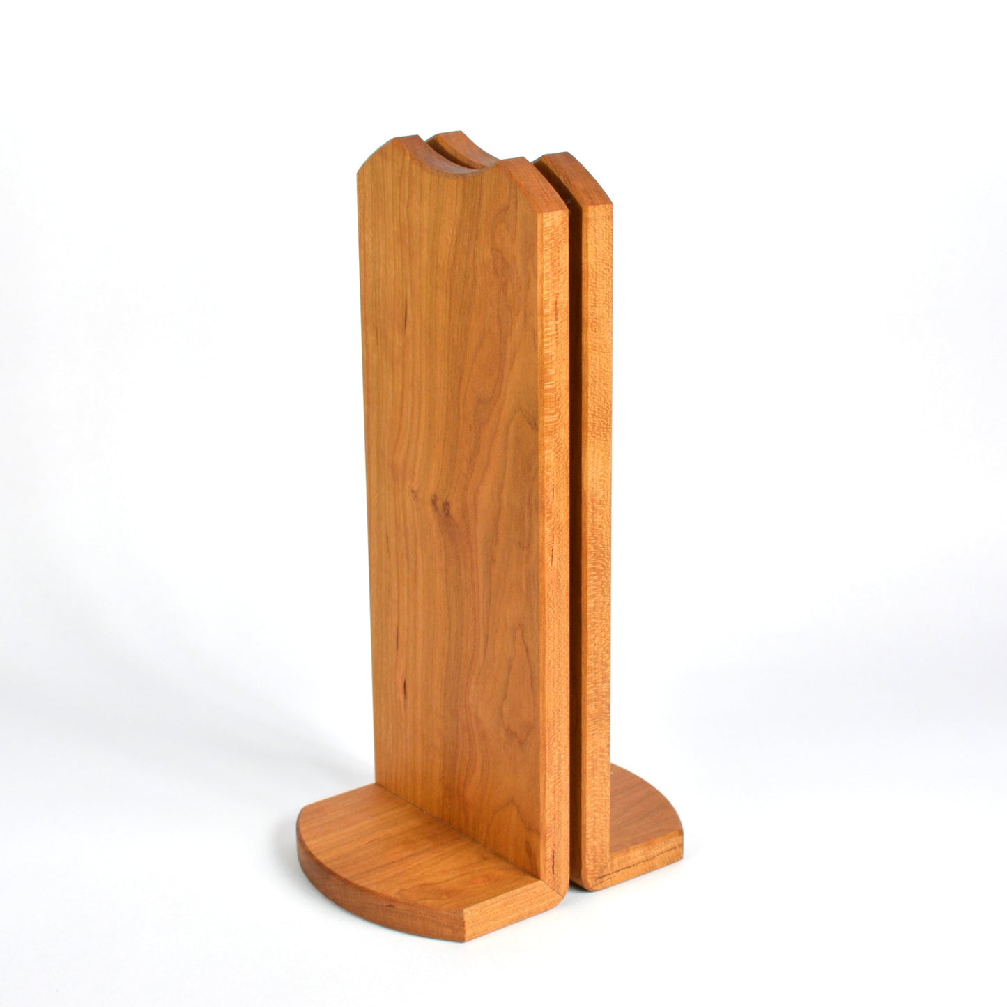 Cherry headset stand on a white background