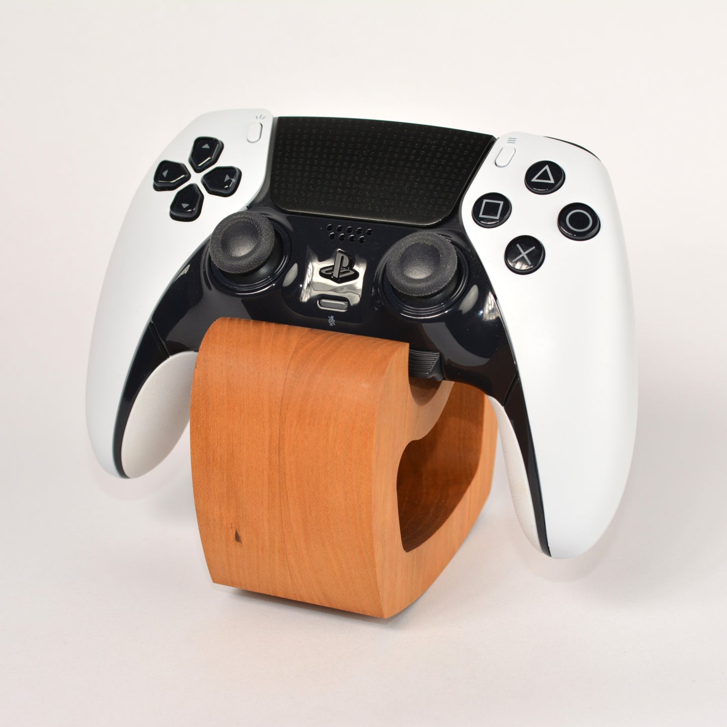 Handcrafted Wood PS5 Controller Stand