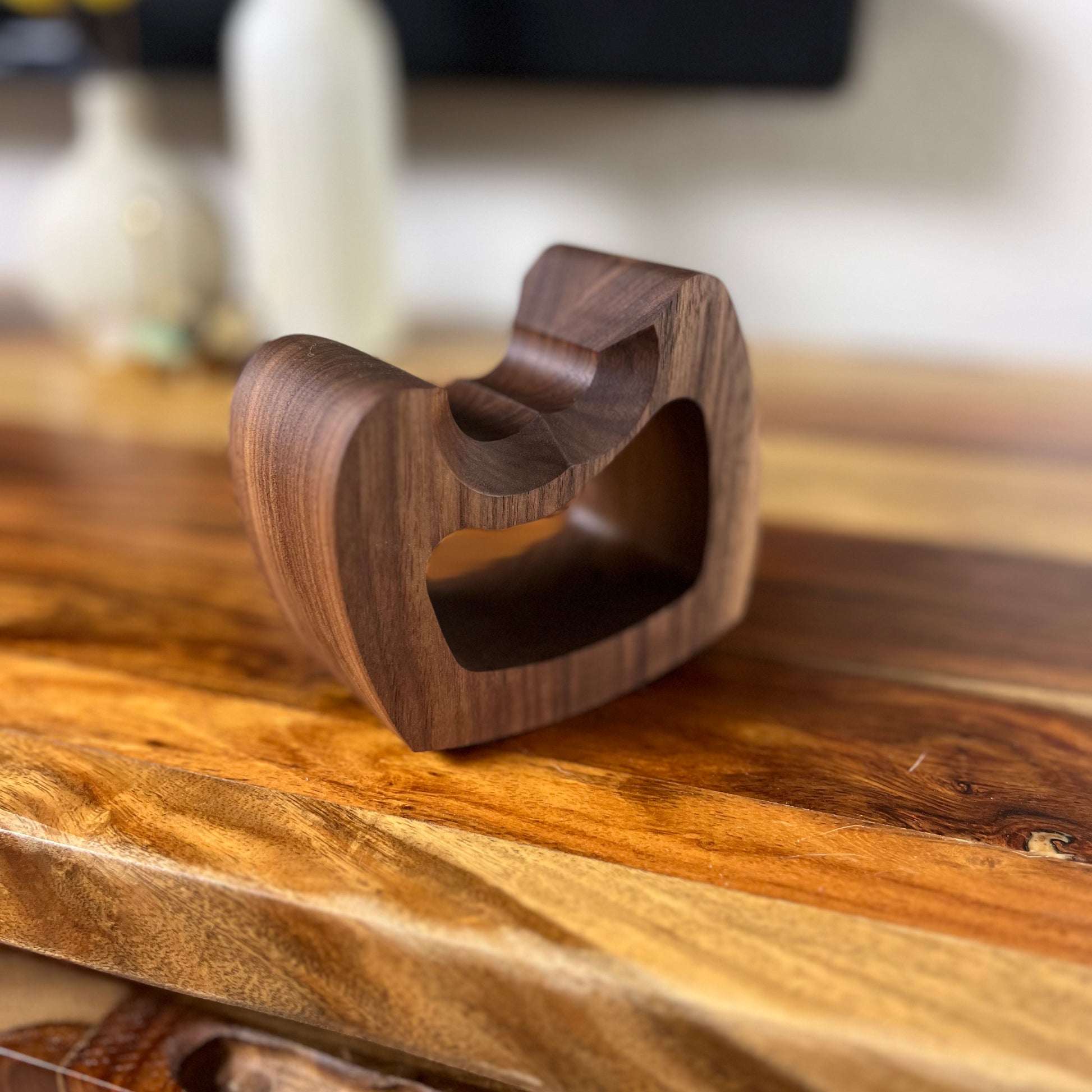 PS5 controller holder - wood