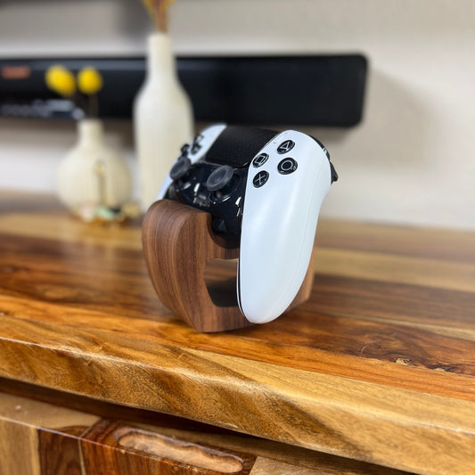 PS5 controller holder - wood